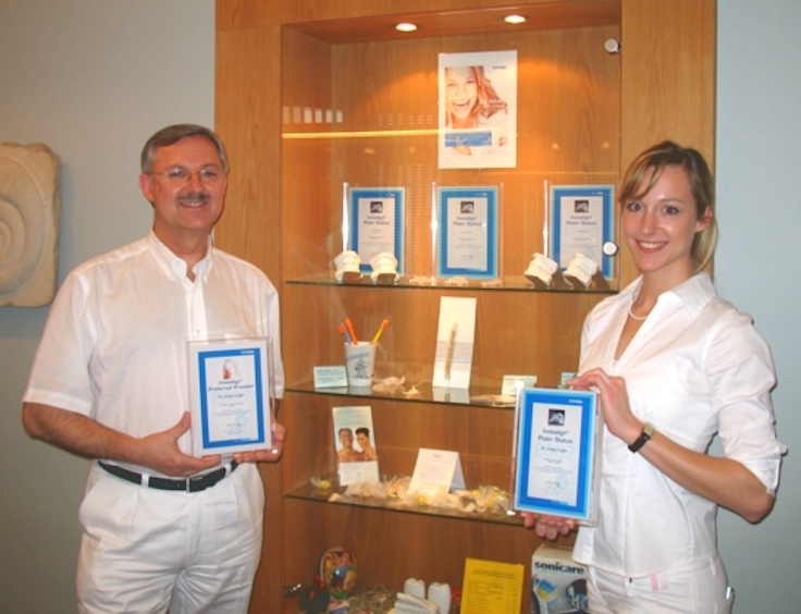 Dr. Jutta Engeln und Dr. Walter Engeln Invisalign platz 2007 Dr. Jutta Engeln und Dr. Walter Engeln Invisalign platz 2007
